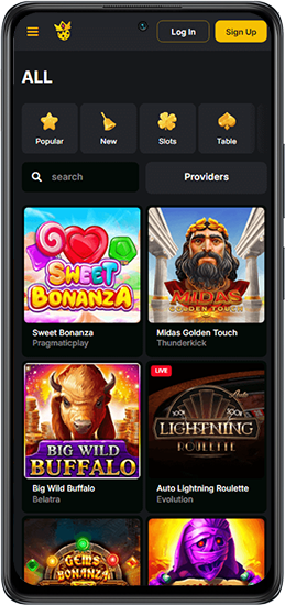 Functies van de Kaasino Casino-app op je telefoon 