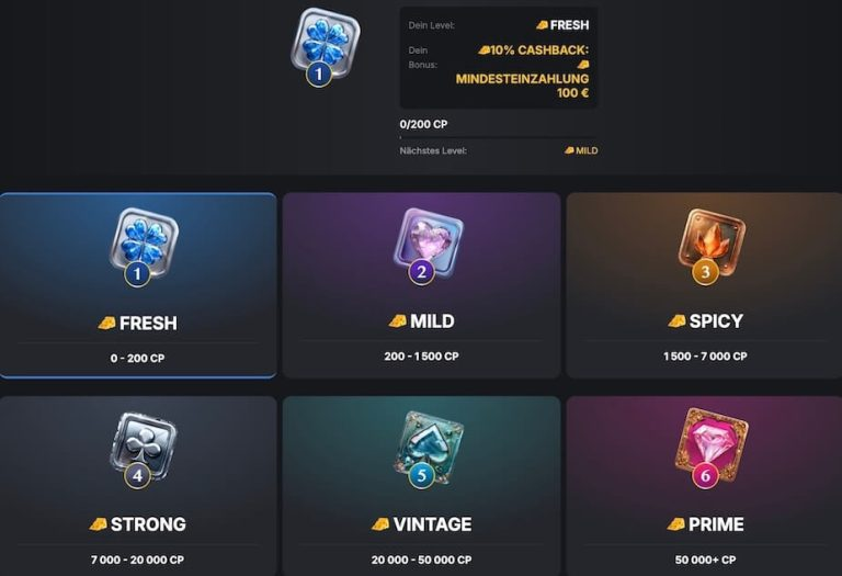 Het VIP-programma van Kaasino Casino 
